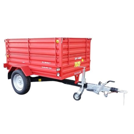 Bagodi BP-1400 R Mezőgazdasági ráfutófékes pótkocsi magasítóval