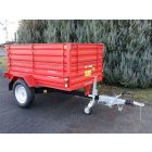 Bagodi BP-1400 R Mezőgazdasági ráfutófékes pótkocsi magasítóval