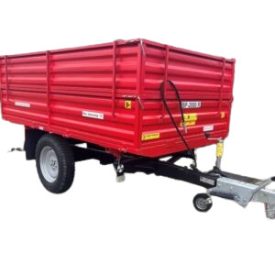   Bagodi BP -1500 R Mezőgazdasági ráfutófékes pótkocsi három oldalra billenő