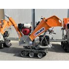 DELEKS DK-800-GREEN-Honda Önjáró nyomkövetős ágaprító