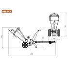 Deleks DK-500 B&S Benzines ágaprító