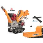 Deleks DK-800-GREEN-LIFAN Önjáró nyomkövetős ágaprító