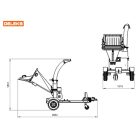 Deleks DK-800 Lifan Benzines ágaprító