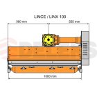 Deleks LINCE-SP100 mulcsozó