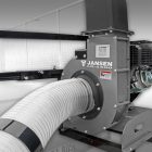 JANSEN LG-1300 Levélgyűjtő, Lombszívó, Lombfúvó, Szerelőkeret