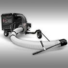 JANSEN LS-700 Lombszívó, Vonórúd, Lombgyűjtő, Lombfúvó, Pótkocsi