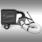 JANSEN LS-700 Lombszívó, Vonórúd, Lombgyűjtő, Lombfúvó, Pótkocsi