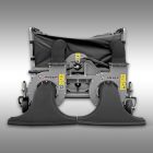 JANSEN LS-8500H Lombszívó, Hidraulikus, Euro Csatlakozás, Homlokrakodó, 1,5 m