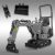 JANSEN Minikotró MB-800, Benzinmotor, Kompakt kotrógép