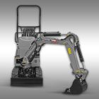 JANSEN Minikotró MB-800, Benzinmotor, Kompakt kotrógép