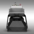 JANSEN RD-300S Lánctalpas Dömper - Benzinmotor, Hidraulikus Billenőplató, Önrakodó Funkció