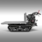 JANSEN RD-800 Lánctalpas Dömper, Hidraulikus Billenőplatós, Síkplatós, 15 LE-s LonCin motor