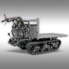 JANSEN RD-800 Lánctalpas Dömper, Hidraulikus Billenőplatós, Síkplatós, 15 LE-s LonCin motor