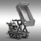 JANSEN RD-800pro Lánctalpas Dömper Hidraulikus Billenőplatós, Síkplatós 15 LE-s LonCin Motor