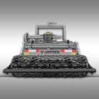 JANSEN Fordított Torgású Talajmaró UKF-105 Traktor Földelőrúd, Aprító Henger, 1,05 m
