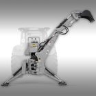 Jansen BHM-225 Függesztett Hidraulikus Árokásó / Kotrógép Traktorhoz Csatlakoztatható