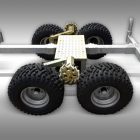 Jansen HRW-15pro horganyzott rönkszállító pótkocsi