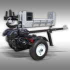 Jansen HS-20DS63 Hidraulikus Rönkhasító, 20 t, Vízszintes, Kétirányú Működés