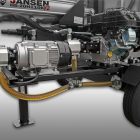 Jansen HS-20H110K-V2 Rönkhasító, COMBI, benzin + elektromos, 20 tonnás, hidraulikus