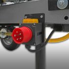 Jansen HS-20H110K-V2 Rönkhasító, COMBI, benzin + elektromos, 20 tonnás, hidraulikus