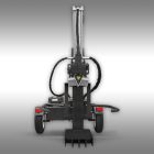 Jansen HS-22A62K Rönkhasító Benzin+Elektromos Motoros, Vízszintes/Függőleges, Hidraulikus, 22 Tonnás