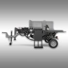 Jansen HS-40L55-XXL Rönkhasító, 40 tonnás, 55 cm-es, benzines