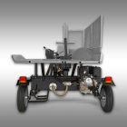 Jansen HS-40L55-XXL Rönkhasító, 40 tonnás, 55 cm-es, benzines