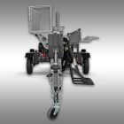 Jansen HS-40L55-XXL Rönkhasító, 40 tonnás, 55 cm-es, benzines