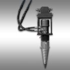 Jansen JSK-350-MS01 Rönkhasító kúp, hasító kúp, csavarkúp, rönkhasító