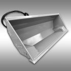 Jansen KS-150H magas billentésű kanál, homlokrakodóhoz, hidraulikus, 1,50 m széles