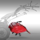 Jansen Rotációs Talajmaró, MGT-600 Kézi Traktorhoz, 75 cm Munkaszélesség, Kardánhajtás (P.T.O)