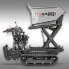 Jansen RD-300pro Lánctalpas Dömper, Hidraulikus Billenő Dömpingrendszerrel