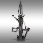 Jansen TS-12E Rönkhasító, 12 tonnás, 5 kW elektromos motorral, függőleges