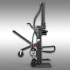 Jansen TS-12E Rönkhasító, 12 tonnás, 5 kW elektromos motorral, függőleges