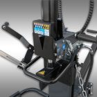 Jansen TS-12E Rönkhasító, 12 tonnás, 5 kW elektromos motorral, függőleges