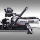 Jansen TS-14L62 Rönkhasító, traktor hidraulikus meghajtású, vízszintes kivitel, 14 tonnás