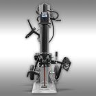 Jansen TS-22B Rönkhasító, 22 tonnás, benzinmotoros (10 LE), függőleges kivitel