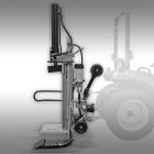 Jansen TS-30K Rönkhasító, 30 tonnás, kombinált meghajtású (TLT + villanymotor), függőleges kivitel