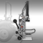 Jansen TS-30K Rönkhasító, 30 tonnás, kombinált meghajtású (TLT + villanymotor), függőleges kivitel