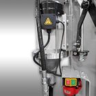 Jansen TS-30K Rönkhasító, 30 tonnás, kombinált meghajtású (TLT + villanymotor), függőleges kivitel