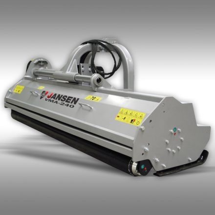 Jansen VMA-240 kalapácsos szárzúzó hidraulikus oldalkitolással