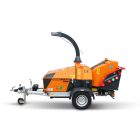 Jensen A540 – 8 colos, 40 LE-s benzinmotoros, vontatott faaprítógép