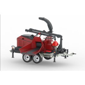   Jensen JT600 – 15,7 colos, 150 LE-s dízelmotoros, vontatott faaprítógép