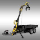 JANSEN Rakodóvályú a HRW-15 rönkszállító pótkocsihoz.